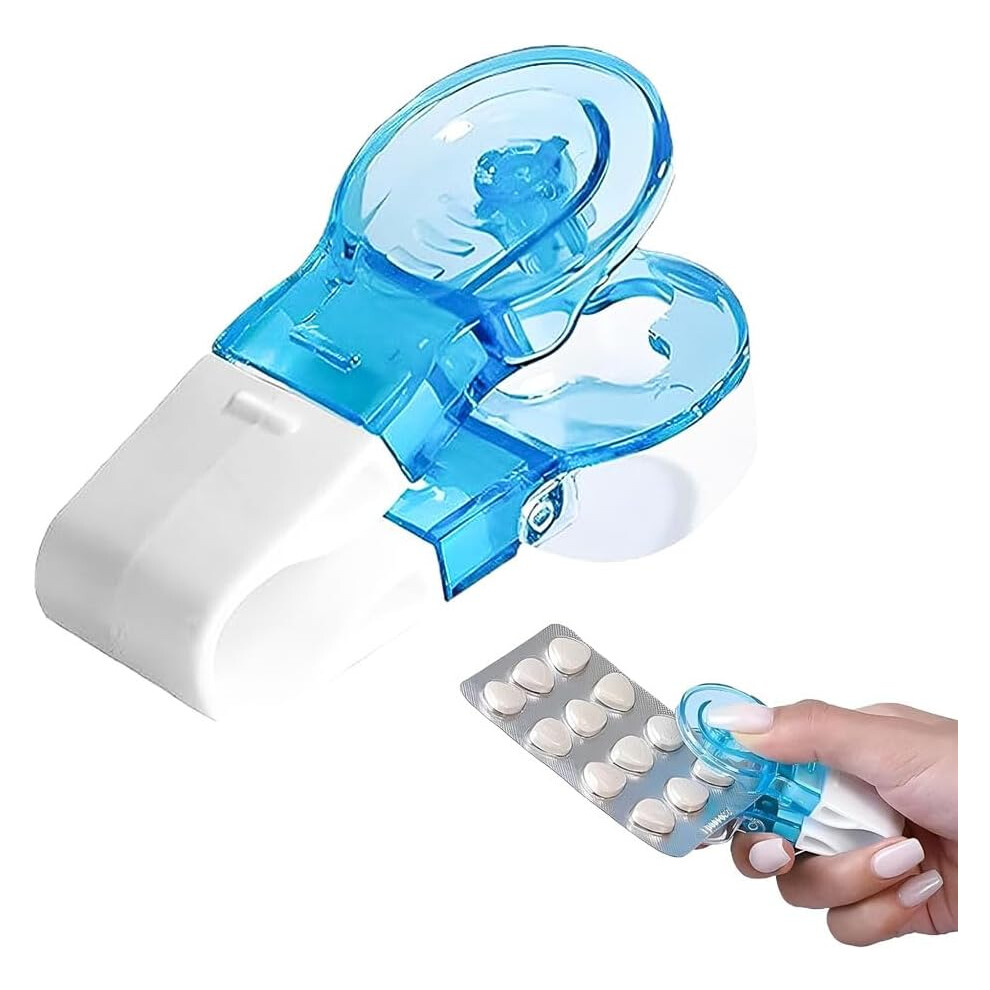 Oimg Portable Pill Taker Household Gadgets, Pill Extractor Tool Blister Pack Opener