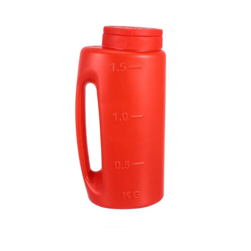 Durable Plastic Hand Spreader for Outdoor Tasks, Multi Purpose Handheld Spreader for Grass Seed Fertilizer and Winter Salt Application, Adjustable