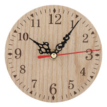 Vintage Wooden Wall Clock With Accurate Timekeeping, Wall Clock Featuring Eco Friendly Material And Silent Non Ticking Design, Decorative Clock With