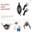 Volleyball Trainer Strap For Vertical Jump Training, Nylon, Adjustable, Boosts Jump Height 2