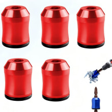 Set di 5 porta punte magnetici in lega di alluminio - Magnetizzatore smagnetizzatore per punte da trapano