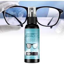 Spray de limpeza para óculos - Removedor de riscos nas lentes de óculos de grau e de sol - Reparo rápido