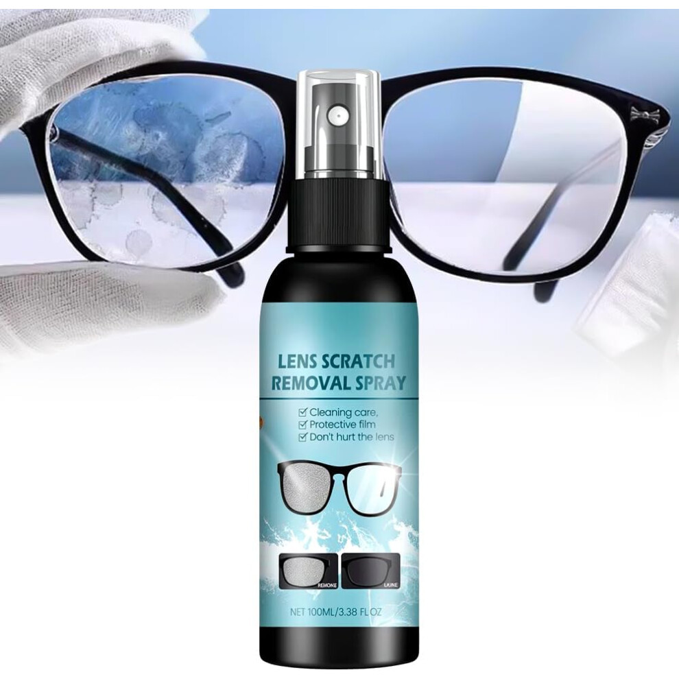 Oimg Eye Glass Cleaners Spray - Lens Scratch Remover For Eyeglasses Sunglass Quick Repair