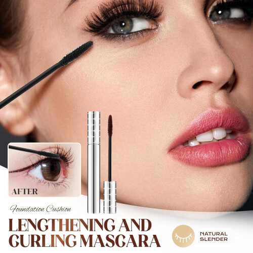 Μάσκαρα Tubing Black & Brown Duo - Φυσική Αδιάβροχη για Επιμήκυνση και Σγουρές Μαλλιές 1