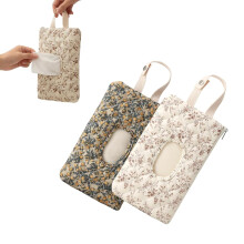 2 PCS Floral Quilted Baby Wipe Holder Pouch - Reusable Leak-Proof Travel Dispenser