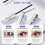 Μάσκαρα Tubing Black & Brown - Επιμήκυνση, Σγουρές, Ανθεκτικό σε Μουτζούρες, Αδιάβροχ 4