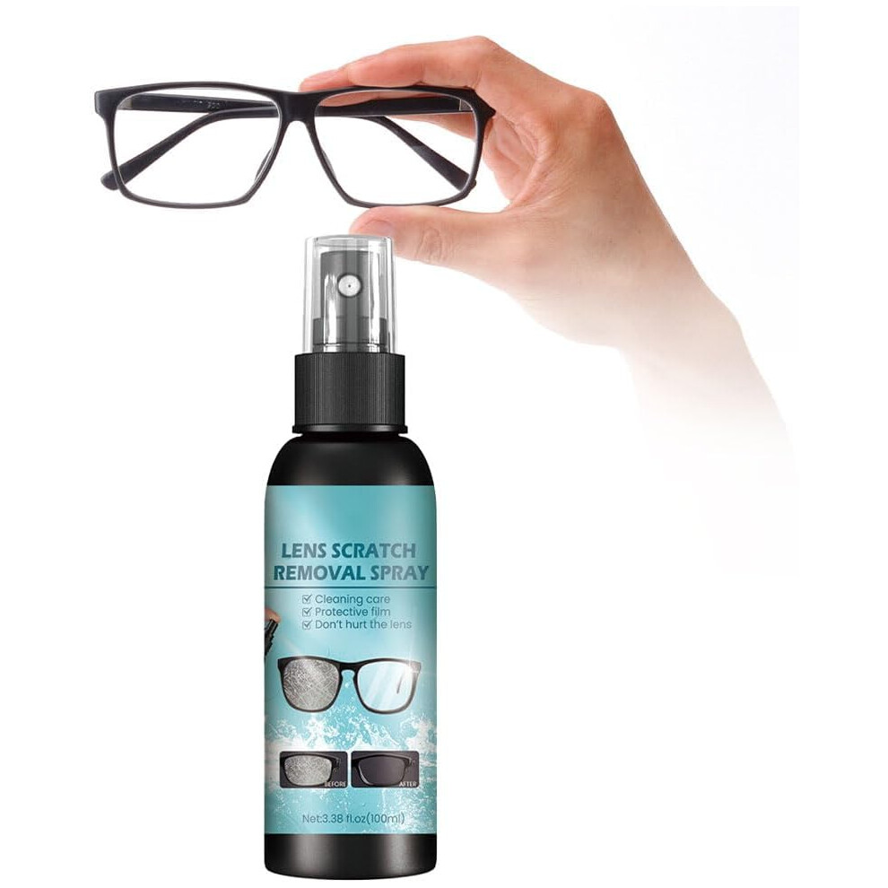 Oimg Lens Scratch Remover For Eyeglasses - Eye Glass Cleaners Spray Pocket Travel Essential 1