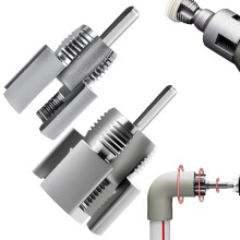 Rørgjengeskjæringsverktøy 1/2'' og 3/4'' - Vannrør Innvendig Utvendig Gjenger for Drill