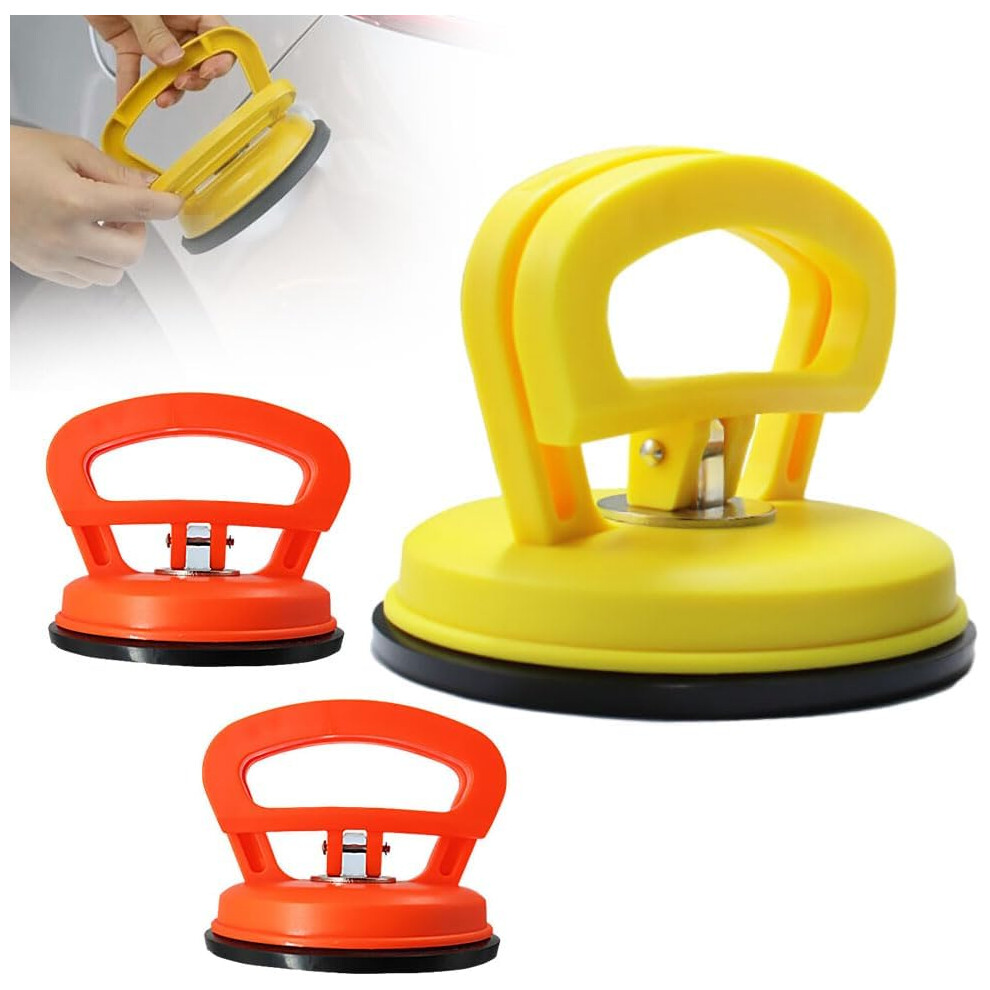 Car Dent Puller Suction Cup Kit - Powerful Dent Removal Lifter For Car Body Glass Tiles 3 Pcs 3233222783230
