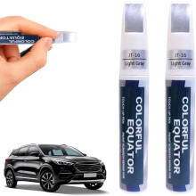 Lápiz reparador de arañazos de coche Quick Fix - Pintura de retoque resistente a la intemperie para arañazos gris