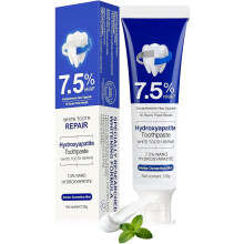 Hydroxyapatite Toothpaste 7.5% Fluoride-Free - Enamel Repair & Sensitivity Relief Fresh Mint 1