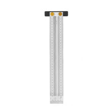 Right Angle Ruler Multifunctional Ruler Stainless Steel Marking Precision T Square Ruler Parallel Lines Drawing CNC Machining Versatile Functionality