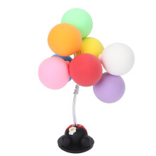 Bunter Ballon-Aromatherapie-Auto-Parfümflaschenhülle, ABS-Material