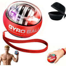 LED-gyroskopisk handledsbolltränare | Autostartande gyroskopisk handtränare | Justerbar greppförstärkare