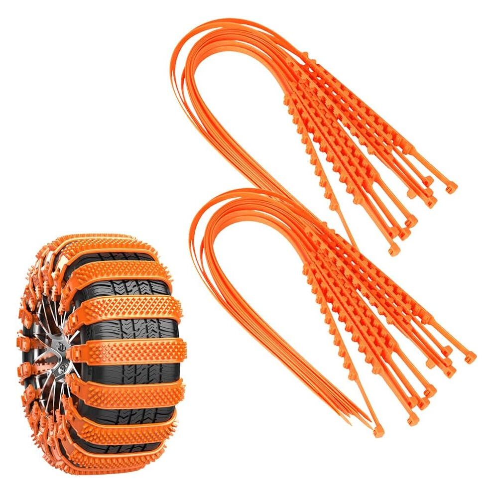 Reusable Anti Snow Chains | Universal Anti-Skid Tire Chains For Cars & Suv | Emergency Traction Cables 3233222791174