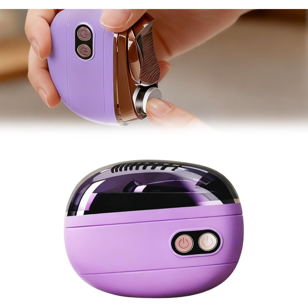 Oimg Light 2 In 1 Electric Nail Clipper For Adults | Automatic Trimmer With Led & Polisher | Usb Rechargeable