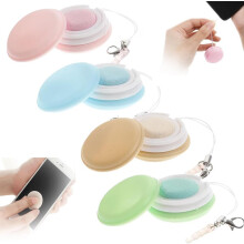 Kit de limpeza de telas de celular Macaron 2026 | Panos de limpeza portáteis para telas de celular | Limpeza de óculos (4 unidades)