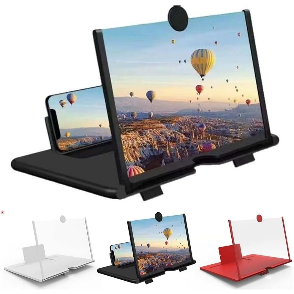Screen Magnifier Version For Mobile Phone | 3D Hd Smartphone Projector Expander | Foldable Holder Stand 3233222791600