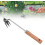Ferramenta manual para capinar, arrancador de ervas daninhas com cabo para jardim e quintal, 31,5 cm (12,4 polegadas) 1