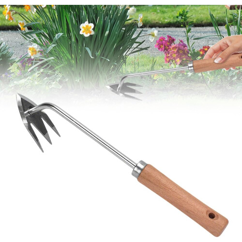 Ferramenta manual para capinar, arrancador de ervas daninhas com cabo para jardim e quintal, 31,5 cm (12,4 polegadas)