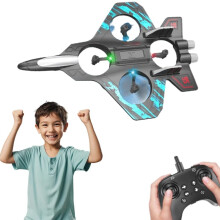 Fjernstyrt skumfly, RC-jet med flere hastighetsmoduser, for nybegynnere, realistisk, blå