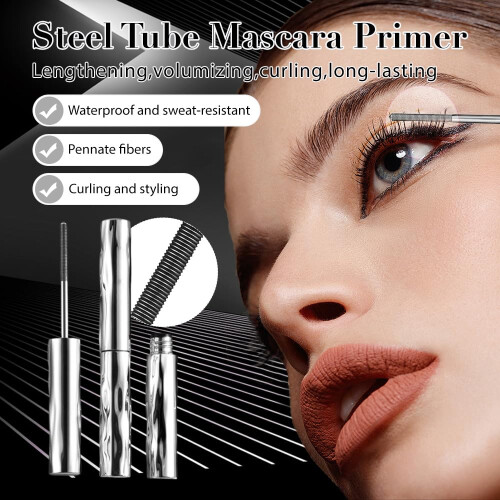 Μάσκαρα 3D Curling Iron Wand, Αστάρι βλεφαρίδων με ατσάλινο σωλήνα για μήκος και όγκ 1