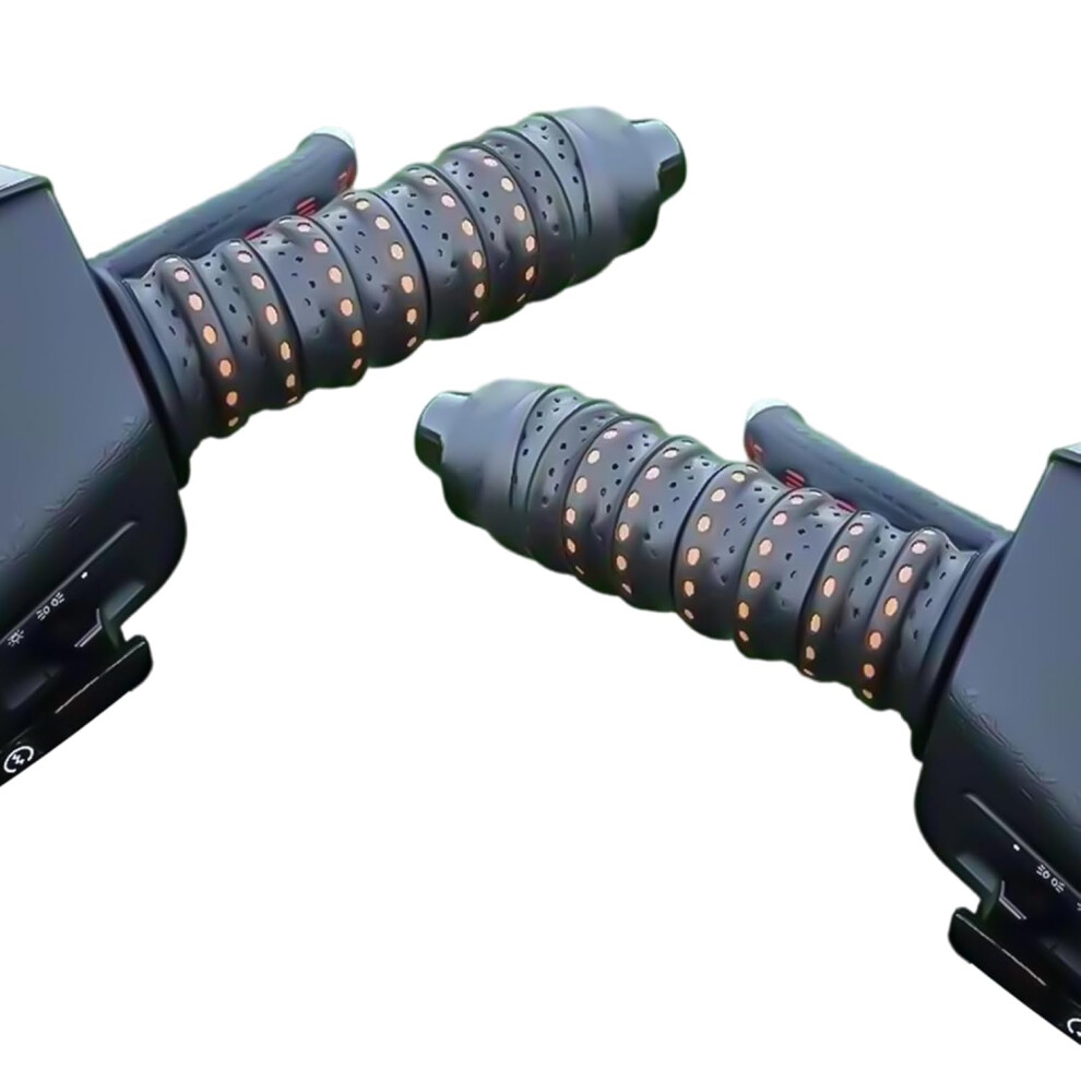 Non-Slip Soft Silicone Grip Tape For Motorcycle Handlebars, Bike Handlebar Tape Black 3233222796858