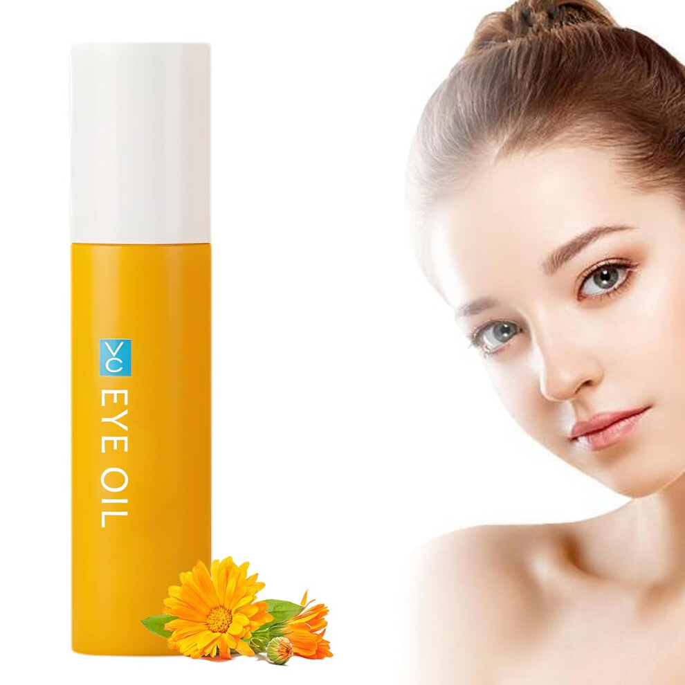Oimg Dark Vitamin C Anti-Wrinkle Eye Serum Oil, Lutein Essence For Circles & Puffiness