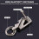 Permanent Match Infinity Lighter with Keychain Bottle Opener, Flint Fire Starter 4