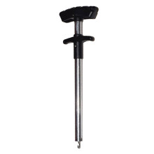 T Handle Fish Hook Remover Tool Aluminum Tube Antirust Hook Extractor for Easy Lure Removal Silver Finish
