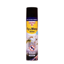 ZeroIn Fly & Wasp Killer 300ml Aerosol Fast Acting