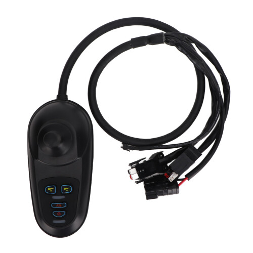Elektrisk kørestolscontroller med bremsestik, joystick-controller til DC24V el-kørestole, jævn styring og stabil startydelse, 1