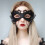 Μάσκα κοστουμιού για το Halloween, μάσκα cosplay με στοιχεία φούντας και πεταλούδας σε 3