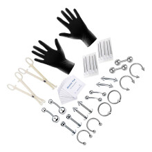 Hoefijzervormige septumringen, lange spike septumringen van chirurgisch roestvrij staal, daith, helix, tragus, kraakbeen, oorringen, hypoallergeen
