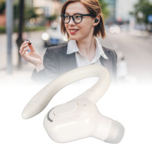 Bluetooth 5.2 Stereo-Kopfhörer IPX4 wasserdicht, 70mAh, Weiß