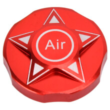 Aluminum Alloy Mountain Bike Front Fork Valve Cover Red