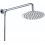 Overhead Rainfall Shower System With 0.5m Flexible Connection Hose, Modern Design 3