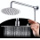 Overhead Rainfall Shower System With 0.5m Flexible Connection Hose, Modern Design 4
