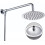 Overhead Rainfall Shower System With 0.5m Flexible Connection Hose, Modern Design 2