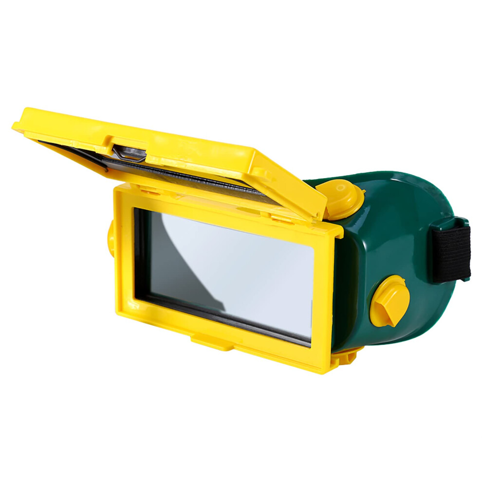 Solar Autodarkening Welding Helmet With Wide View, Adjustable Headgear, Safety Shield, Universal Fit 9347817687781