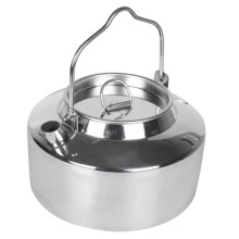 Stainless Steel Hob Kettle, Portable Camping Kettle, Compact Outdoor Tea Pot, Caravan Compatible