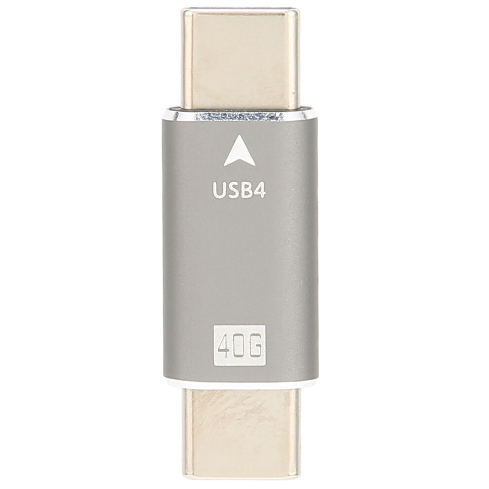 Type C Male To Male Adapter 40Gbps Fast Data & Charging Usb4 8191376590171