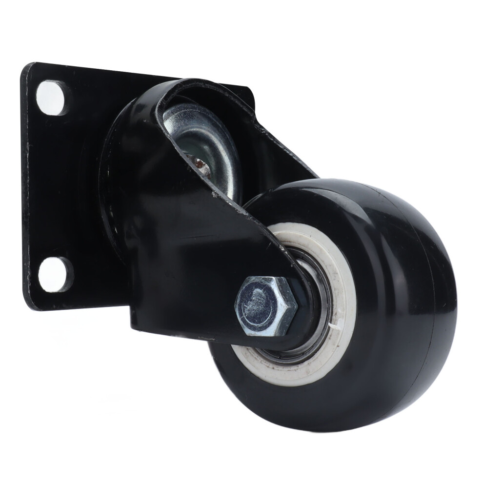Polyester Wheel Swivel Caster 2.5In Heavy Duty Dual Bearing Low Noise For Cart 6901376590659
