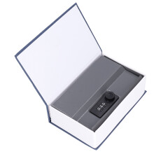 Stahl-Buchsicherheitsschrank mit Schloss & Passwort, blaue Farbe, klassisches Bibliotheksdesign