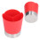 Storage Box with 3 Grid Straw Dispenser, Compact Stainless Steel Base 6