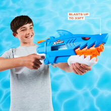 XSHOT Fast Fill Shark Attack Water Pistol Rapid-Fill Water Blaster
