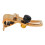 4 Pcs Gold Drum Microphone Clamp 5/8 Inch Adjustable Shockproof Holder 12