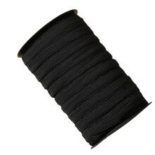 Cordón elástico trenzado para manualidades de costura, cordón elástico plano de alta elasticidad y gran elasticidad, material de caucho, cuerda