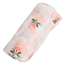 Muslin Swaddle Blanket For Newborns Gentle On Baby's Skin, Breathable Unisex Wrap Bath Towel Born Essentials
