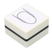 Nail Art Practice Supply for Manicure, DIY Nail Art Stamp-pad with Protective Cover Easy To Clean, Compact Stamper Compatible with Nail Beauty Practi
